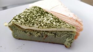 Matcha Cheesecake Bakerscape