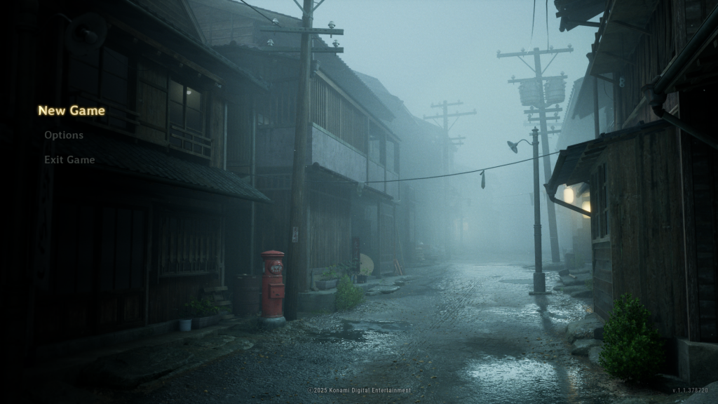 Silent Hill f Start Screen